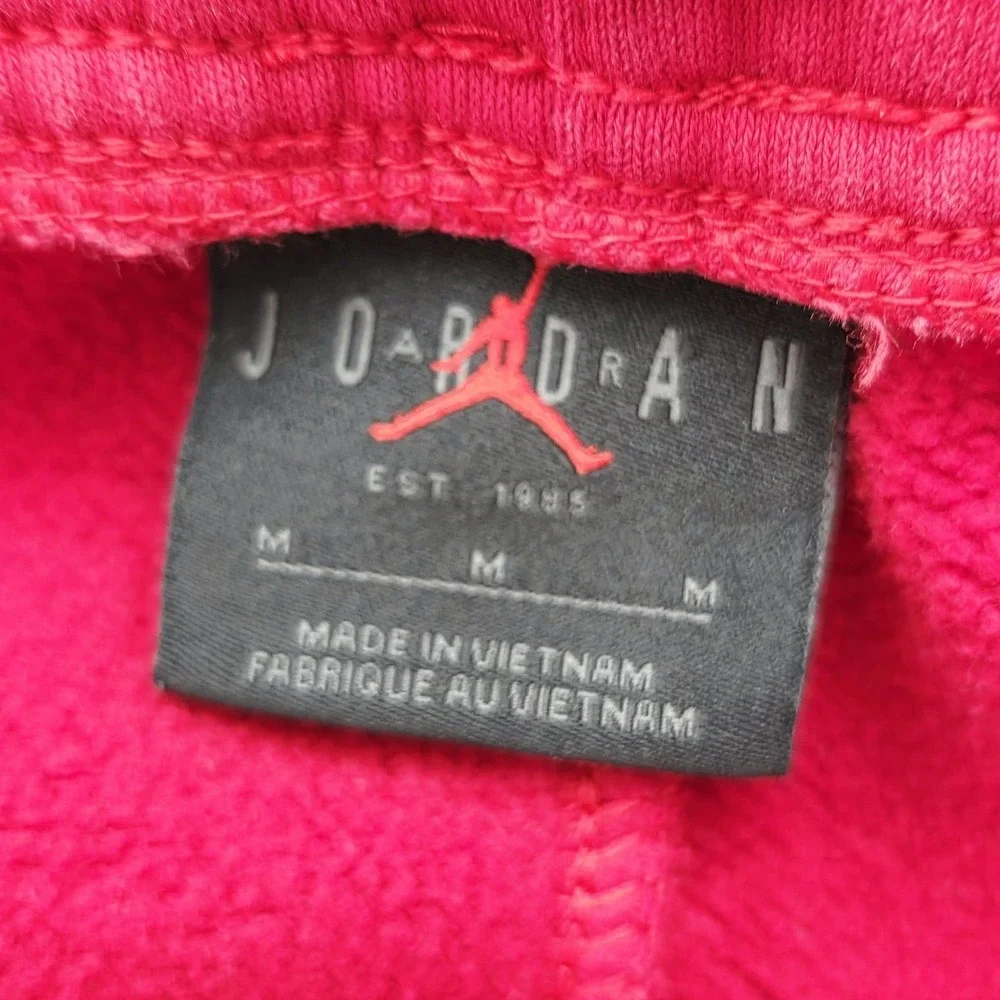 Nike Air Jordan Essentials Fleece Shorts Mens Size M‎ Large Red DA9826-687